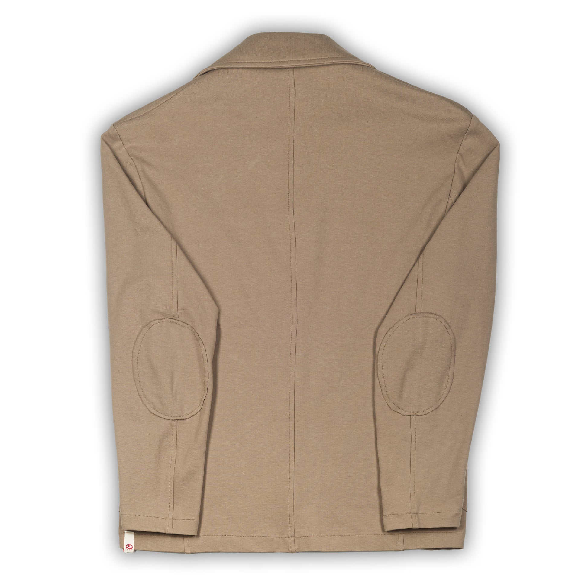 KARL MOMMOO Italienisches Herren-Sakko, beige Baumwolle. Ansicht Rückseite