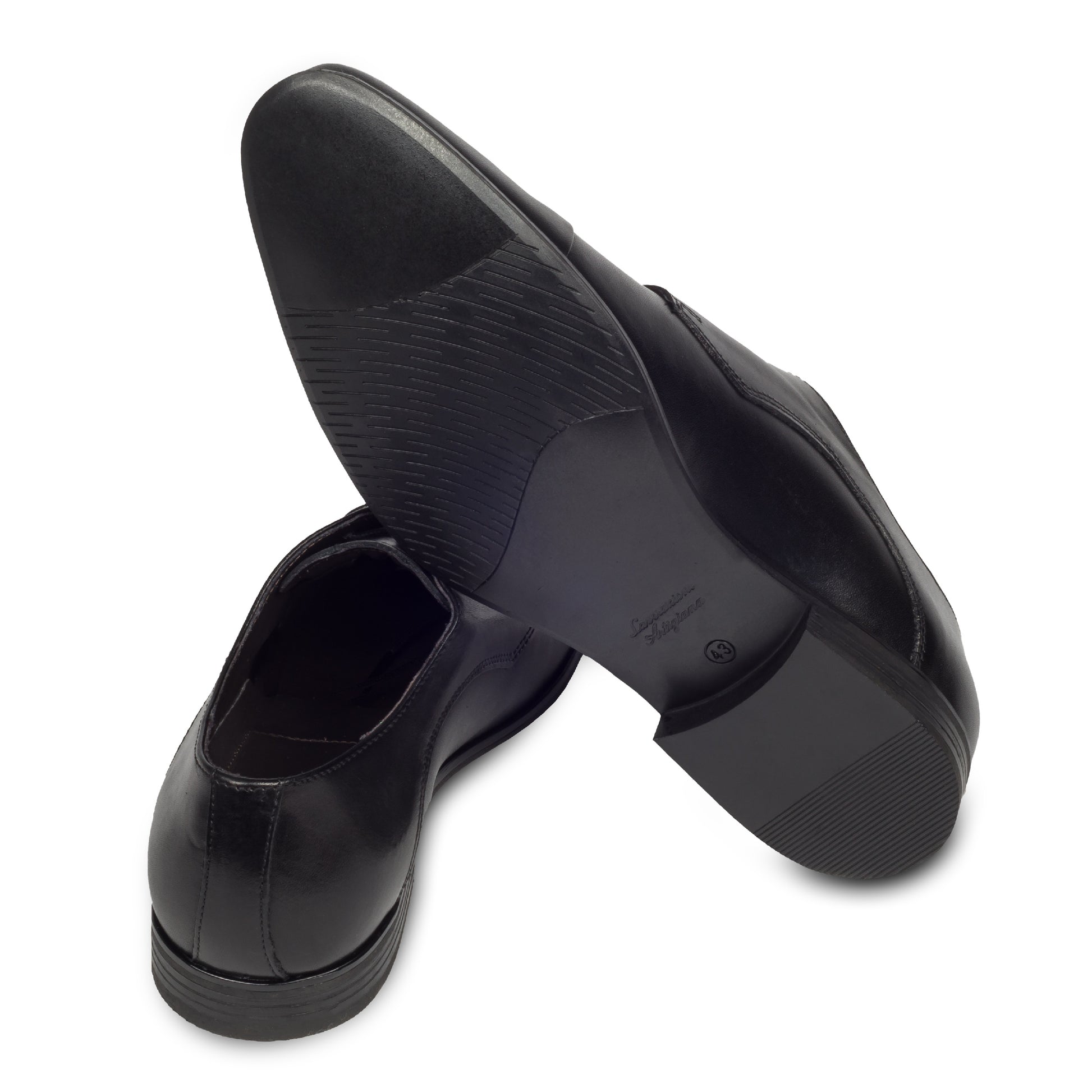 Nicola Benson Anzugschuh, Captoe Derby. Ansicht Ferse und Sohle