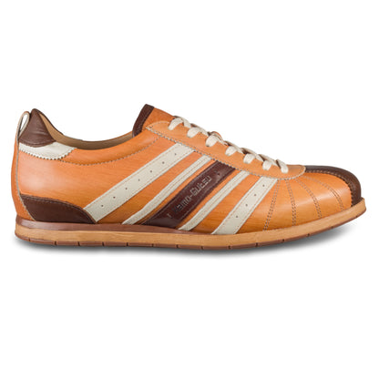 KAMO-GUTSU Sneaker Herren braun/weiß, Kalbsleder (TIFO-049 siena tdm)