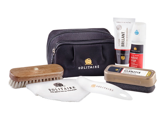 Solitaire Reise-Schuhpflegeset (7teilig), Art. 901123